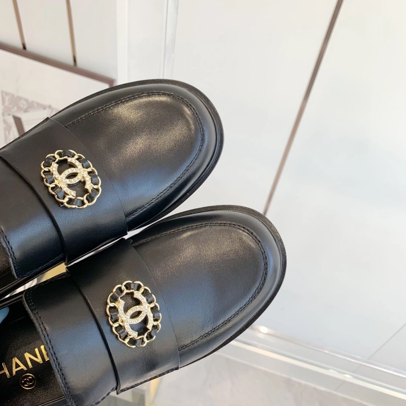 Efficient Chxnxl Leather Shoes 128721