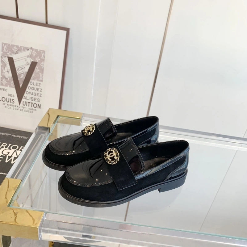 Timeless Chxnxl Leather Shoes 128720