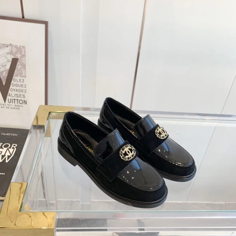 Timeless Chxnxl Leather Shoes 128720