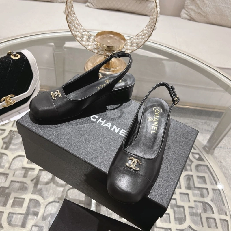 Trendy Chxnxl Leather Shoes 128718