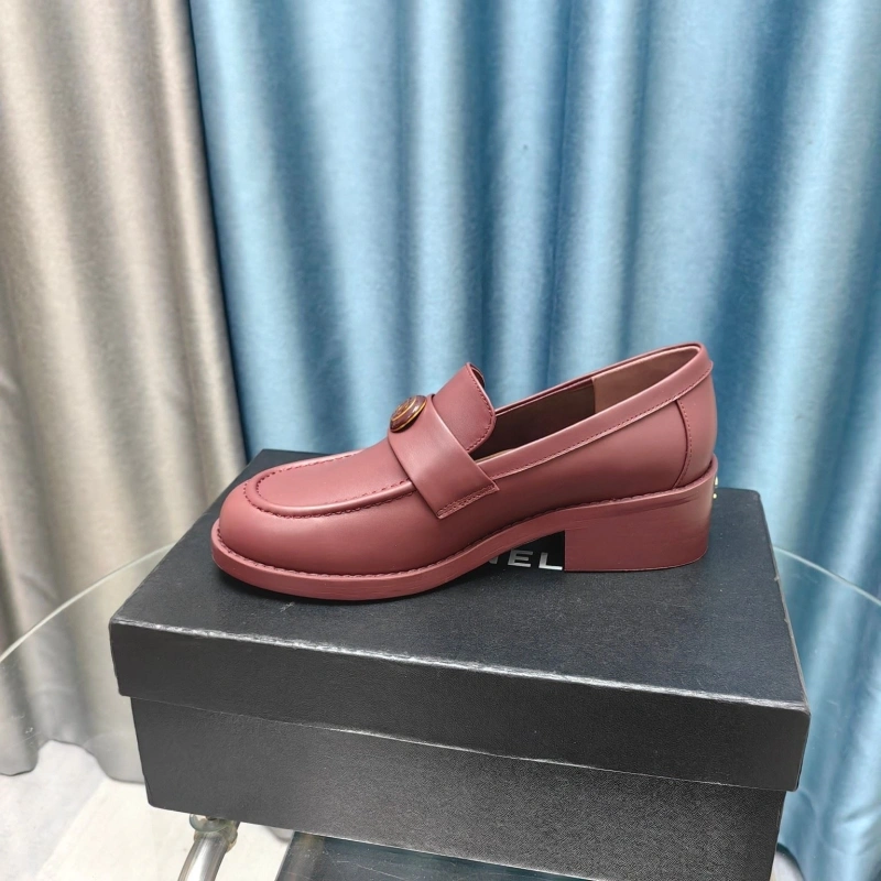 Vibrant Chxnxl Leather Shoes 128707