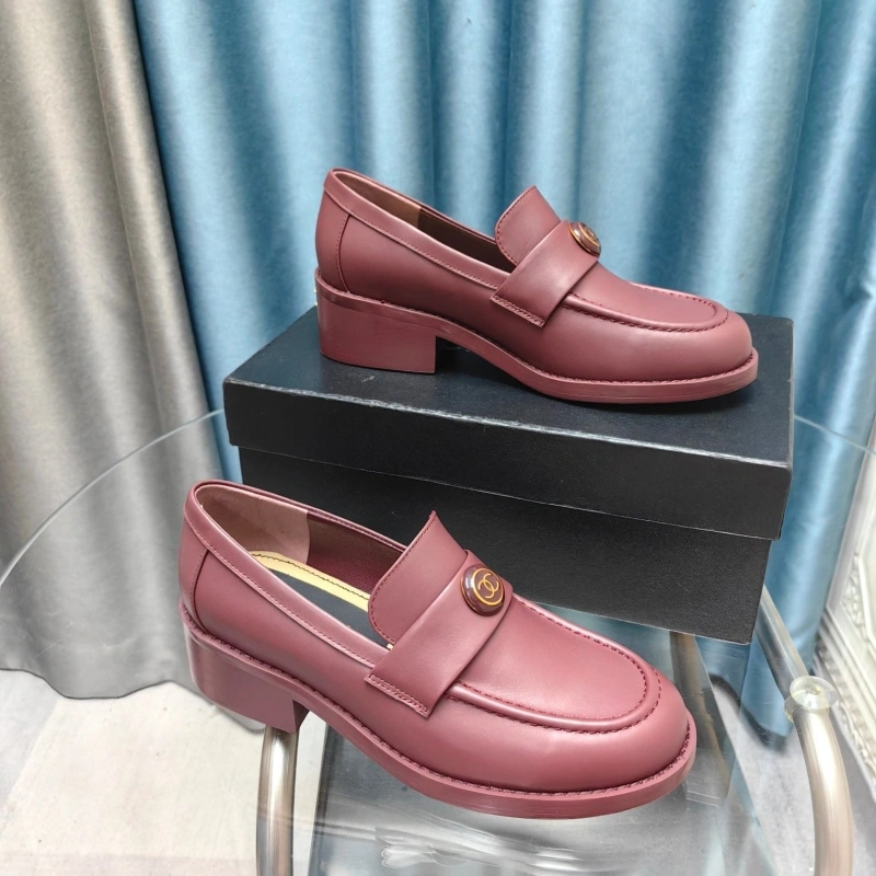 Vibrant Chxnxl Leather Shoes 128707