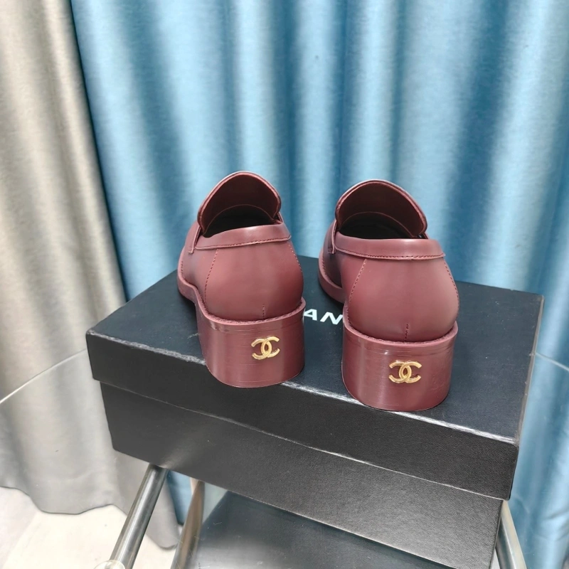 Vibrant Chxnxl Leather Shoes 128707