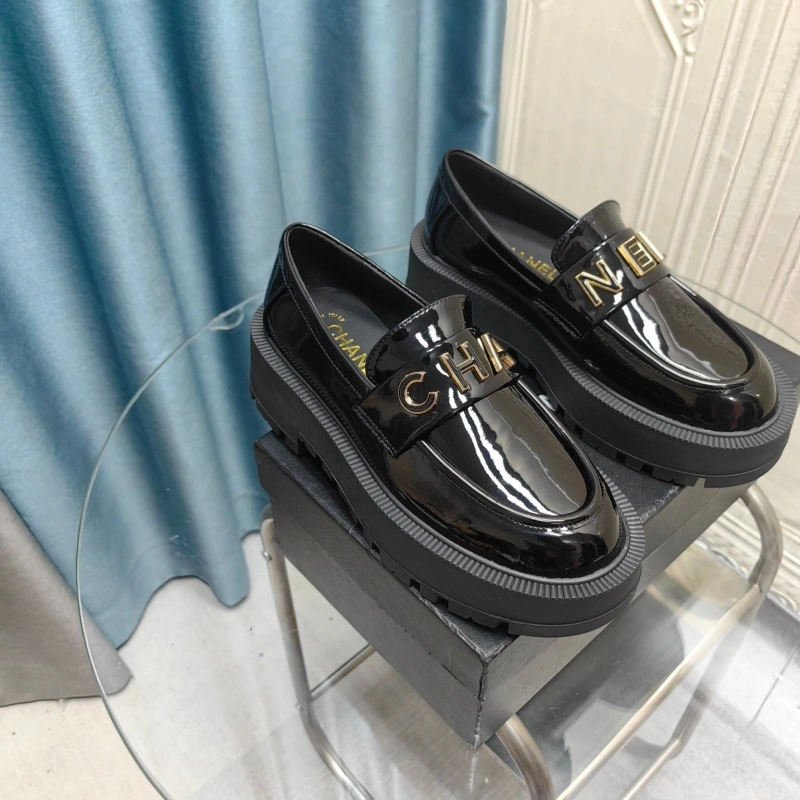 Functional Chxnxl Leather Shoes 128702