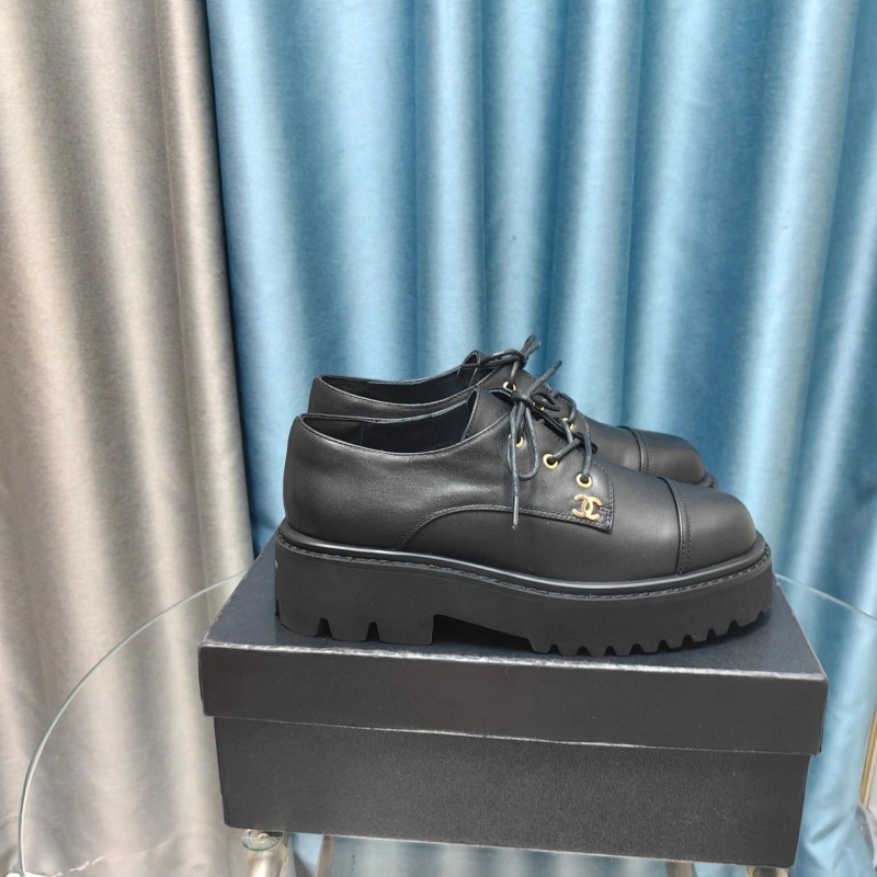 Chxnxl Leather Shoes Versatile 128698