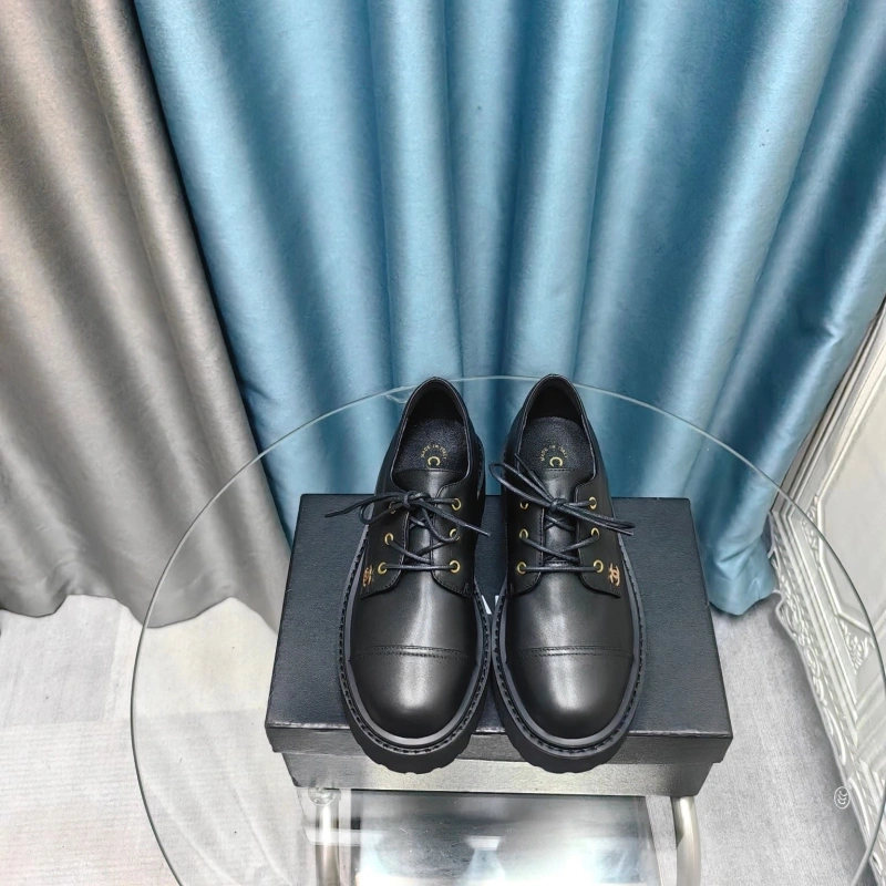 Chxnxl Leather Shoes Versatile 128698