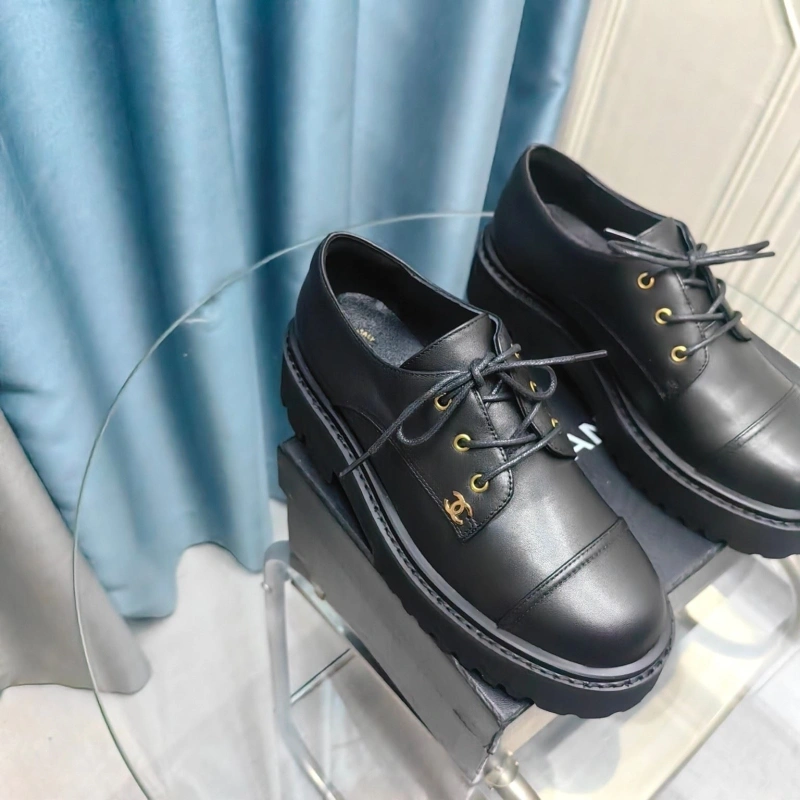 Chxnxl Leather Shoes Versatile 128698
