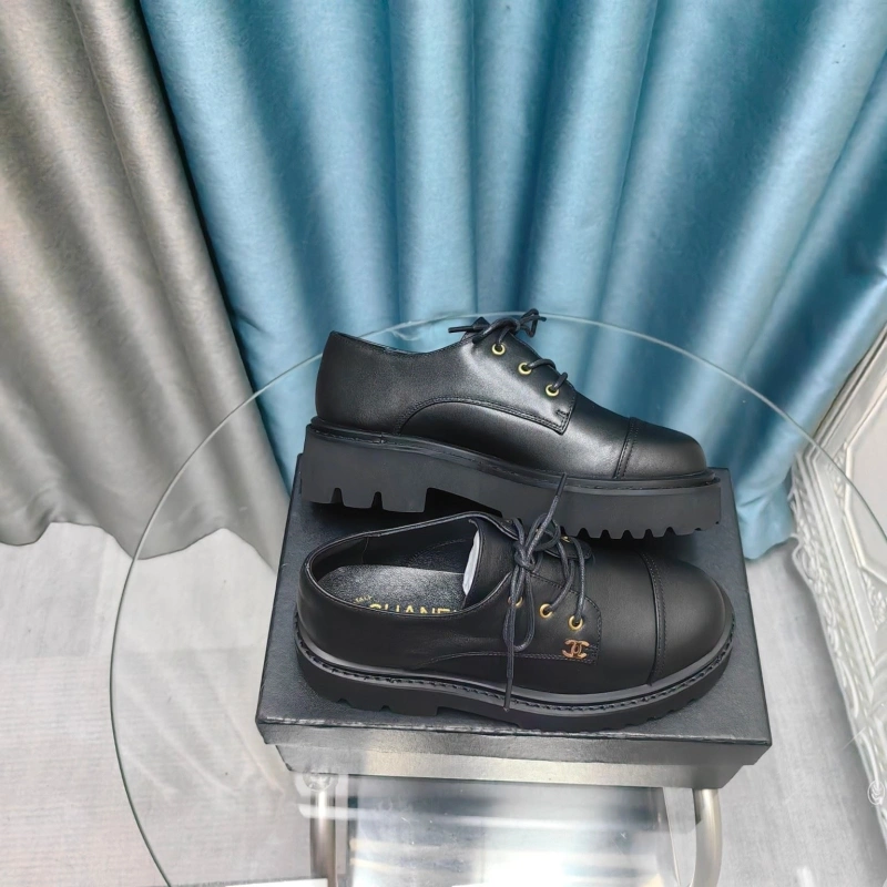 Chxnxl Leather Shoes Versatile 128698