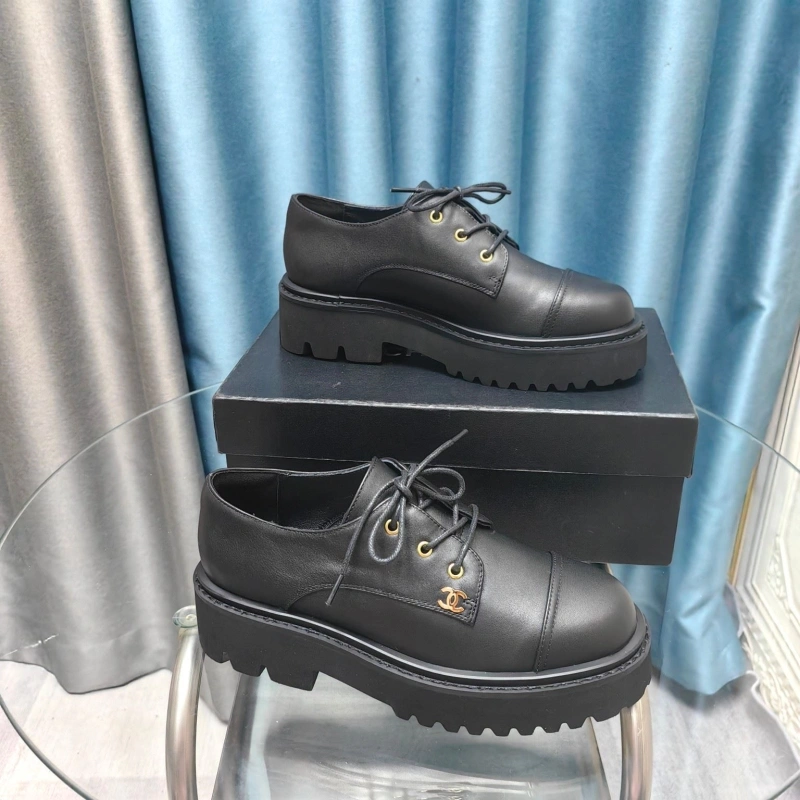 Chxnxl Leather Shoes Versatile 128698