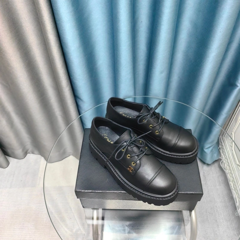 Chxnxl Leather Shoes Versatile 128698