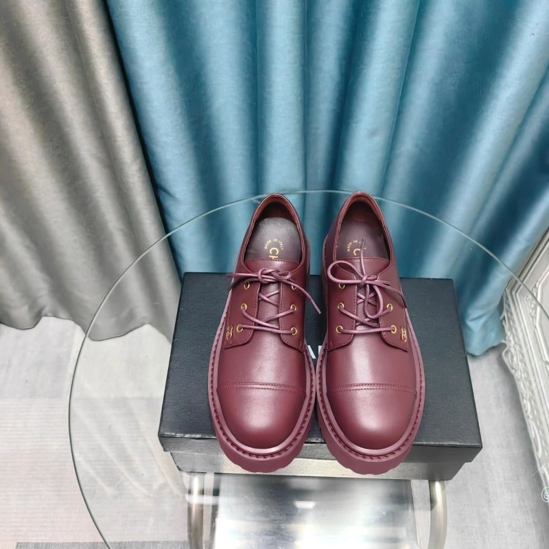 Compact Chxnxl Leather Shoes 128693