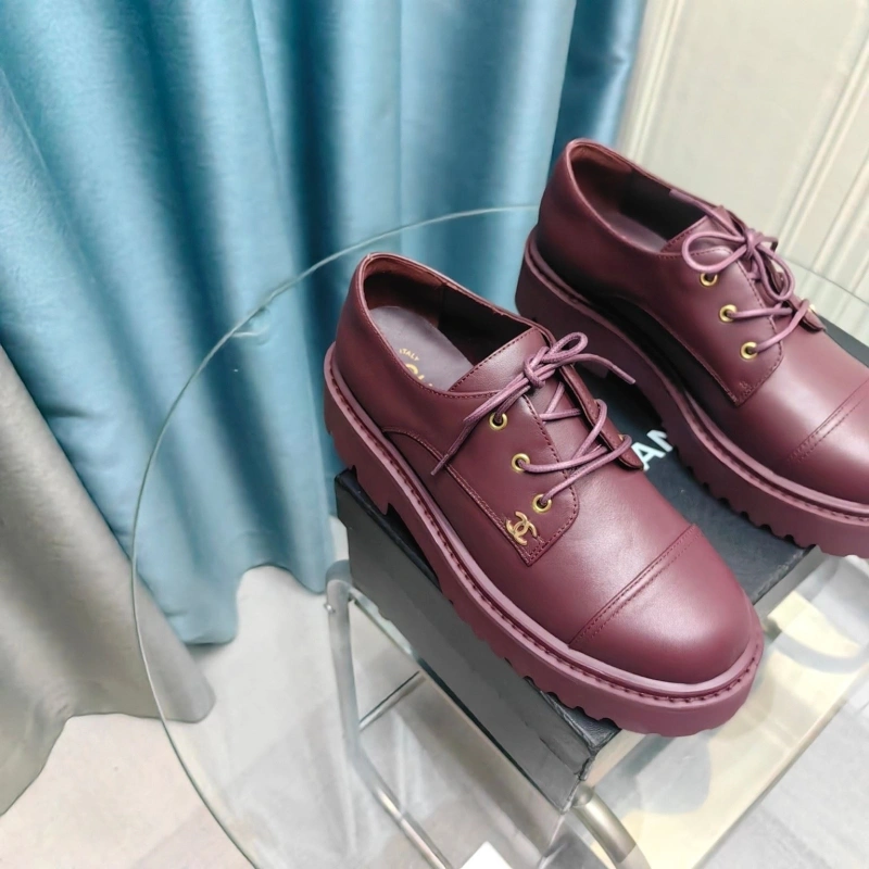 Compact Chxnxl Leather Shoes 128693