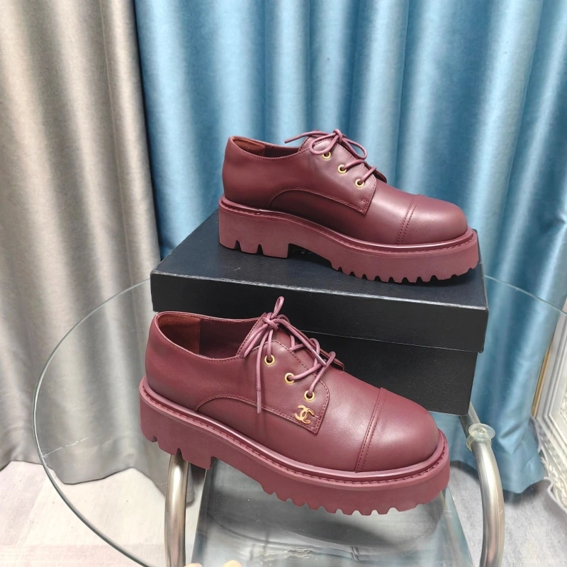 Compact Chxnxl Leather Shoes 128693