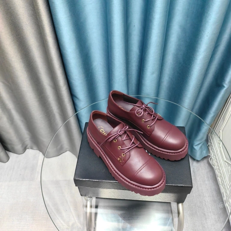 Compact Chxnxl Leather Shoes 128693