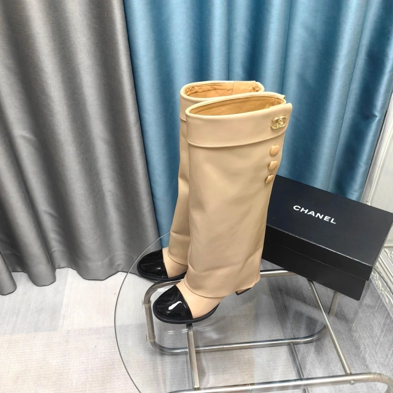 Sleek Chxnxl Boots 129516