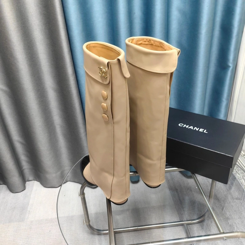 Sleek Chxnxl Boots 129516