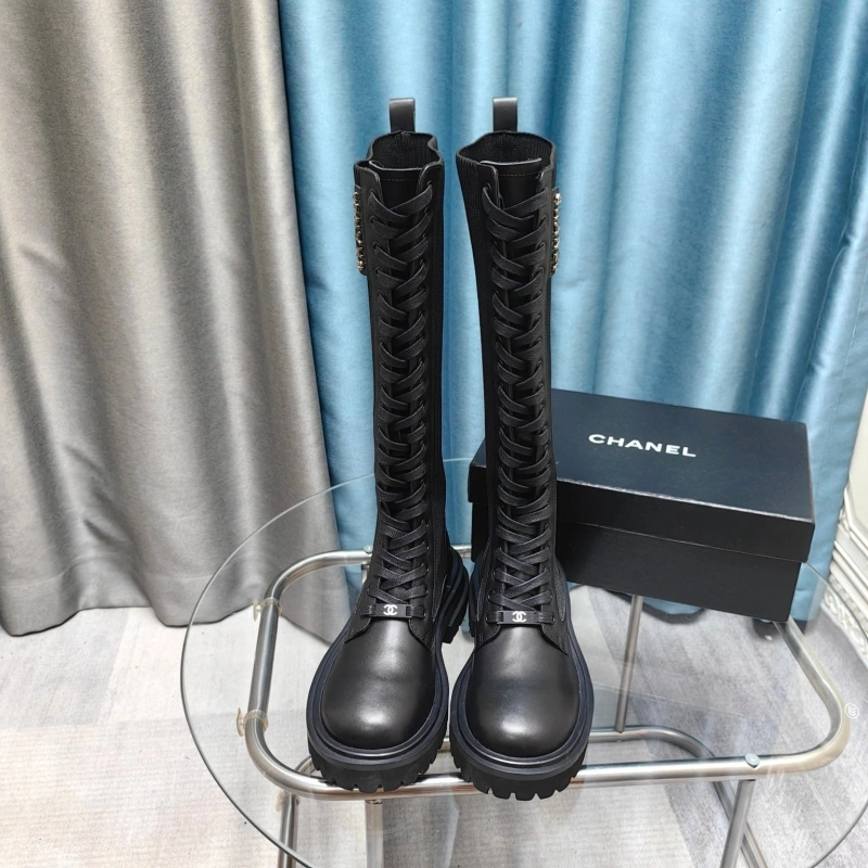 Sleek Chxnxl Boots 129496