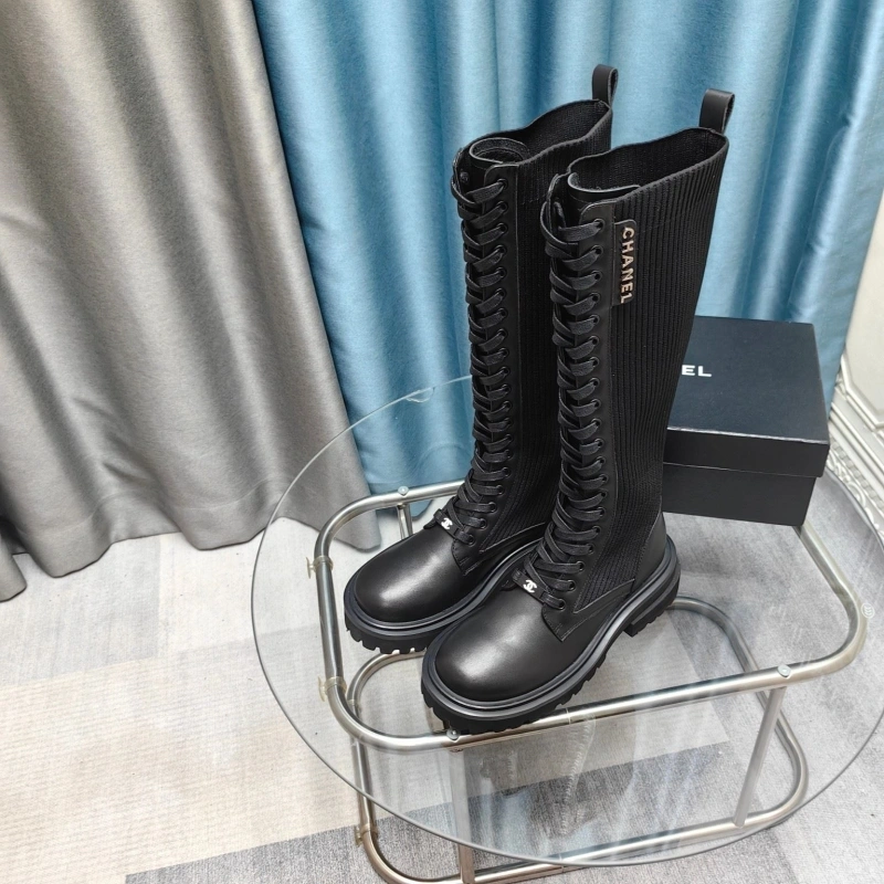 Sleek Chxnxl Boots 129496