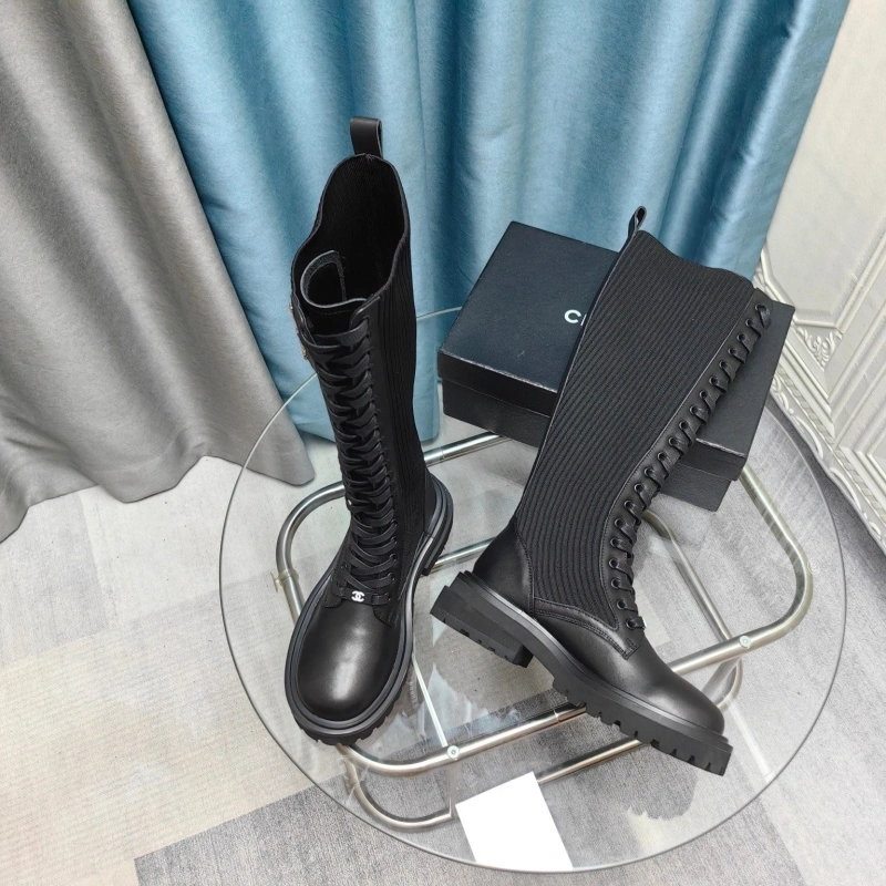 Sleek Chxnxl Boots 129496