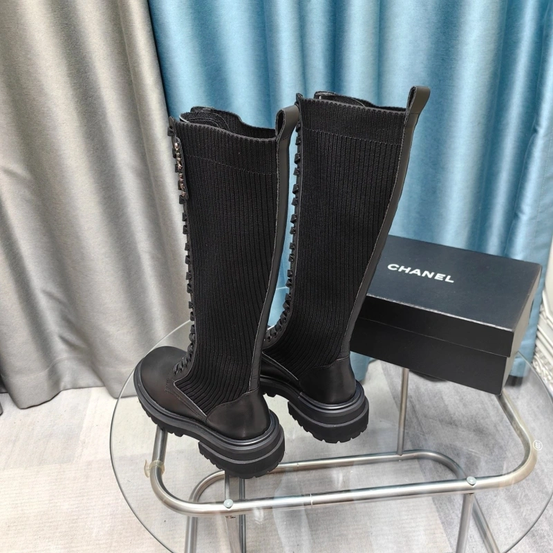 Sleek Chxnxl Boots 129496