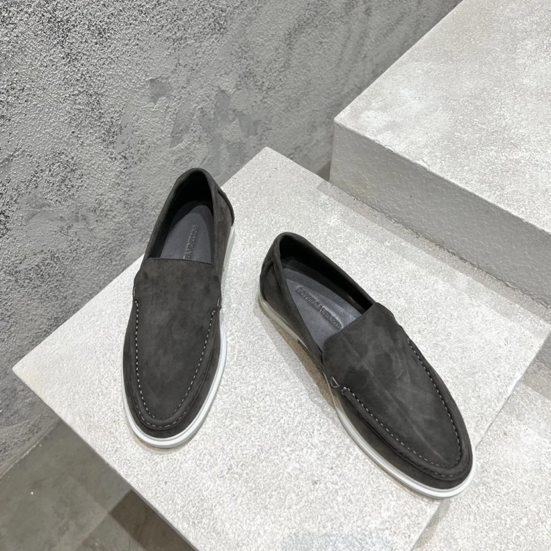 Cozy Bxttxga Vxnxta Leather Shoes 112919