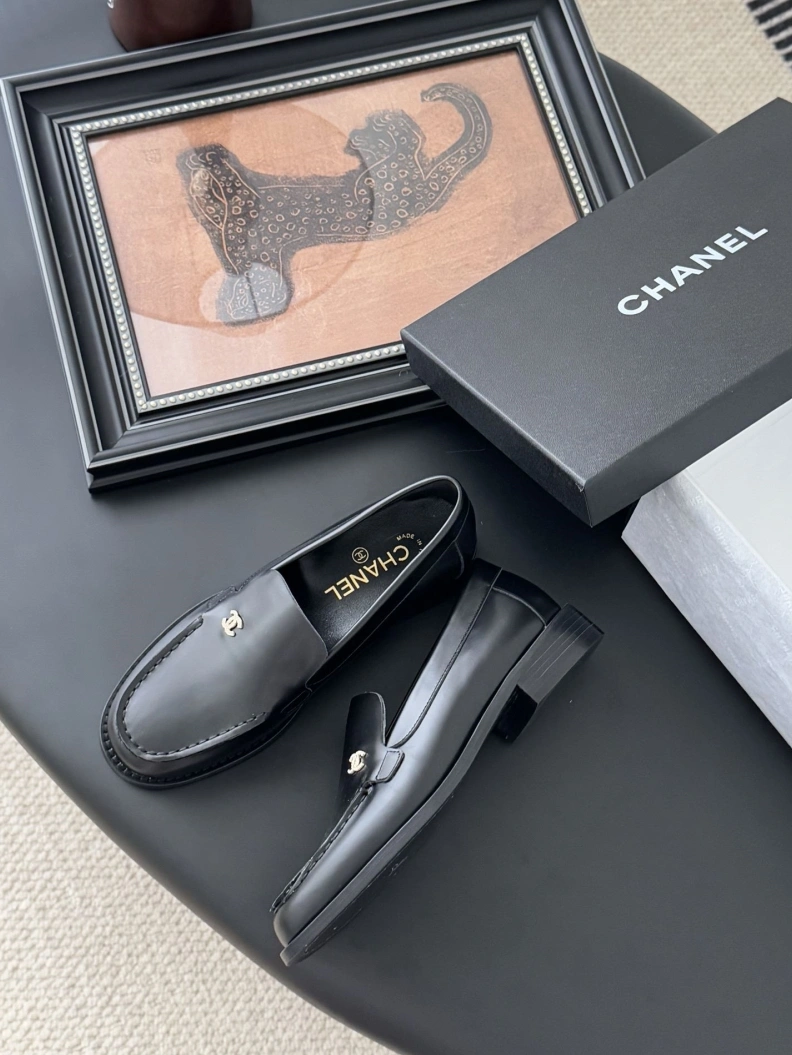 Functional Chxnxl Leather Shoes 121986