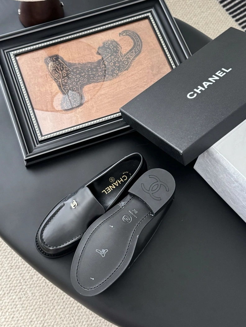 Functional Chxnxl Leather Shoes 121986