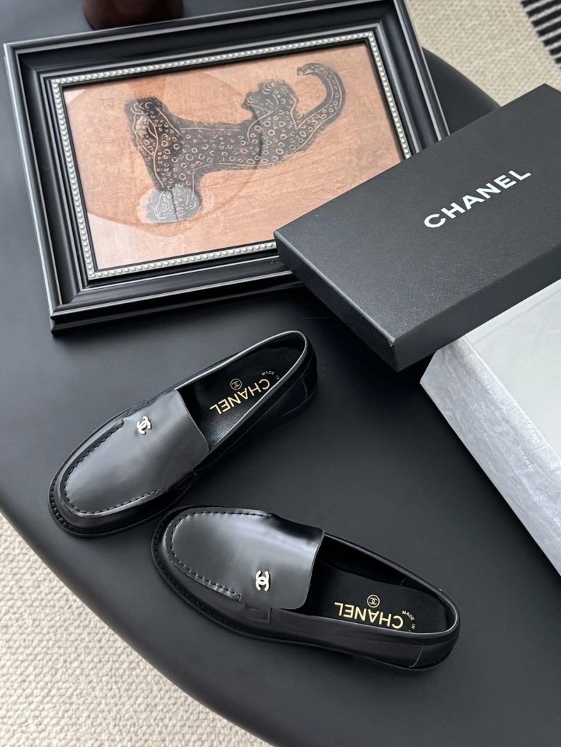 Functional Chxnxl Leather Shoes 121986
