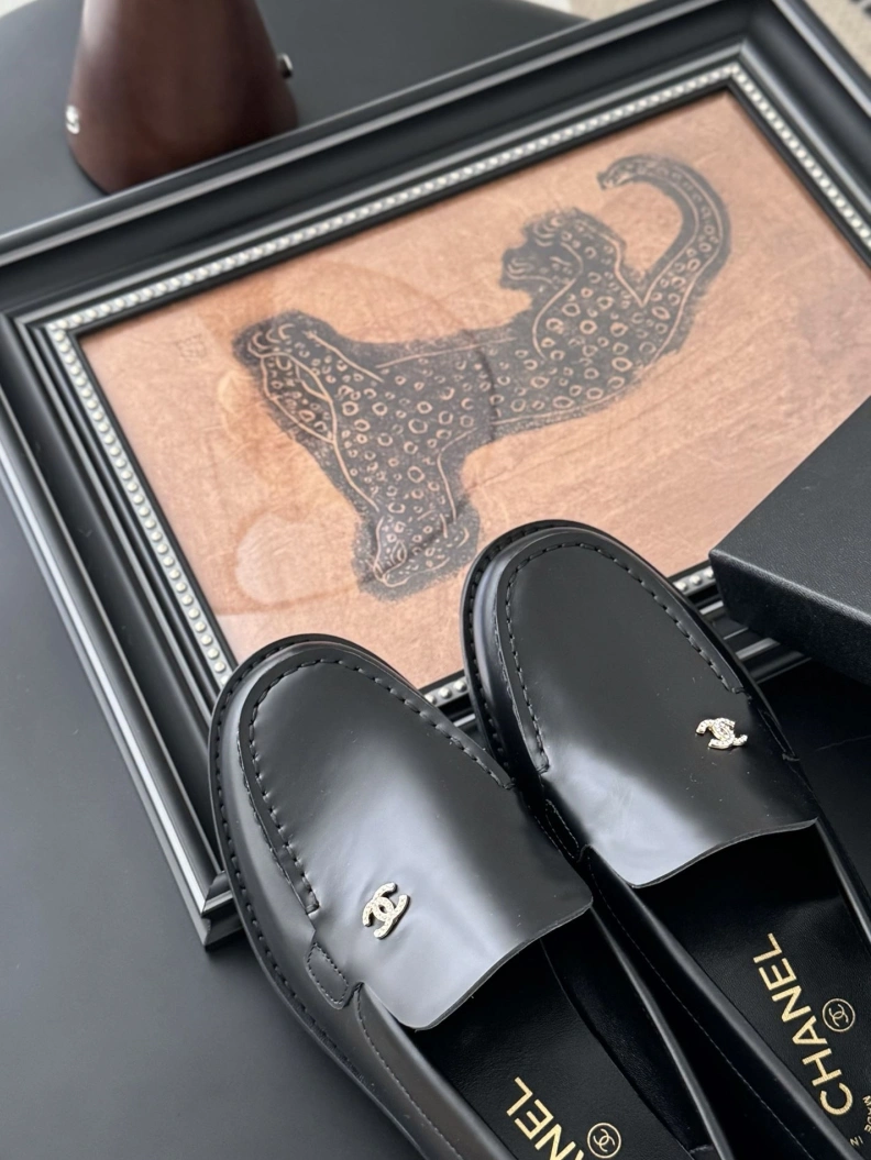 Functional Chxnxl Leather Shoes 121986