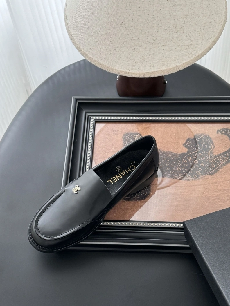 Functional Chxnxl Leather Shoes 121986