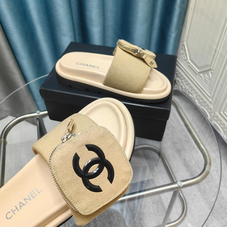 Functional Chxnxl Slippers 121799