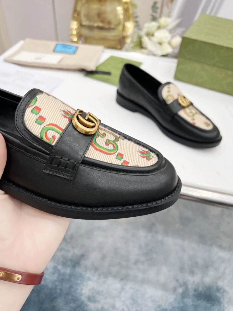 Gxccx Leather Shoes Lightweight 157836