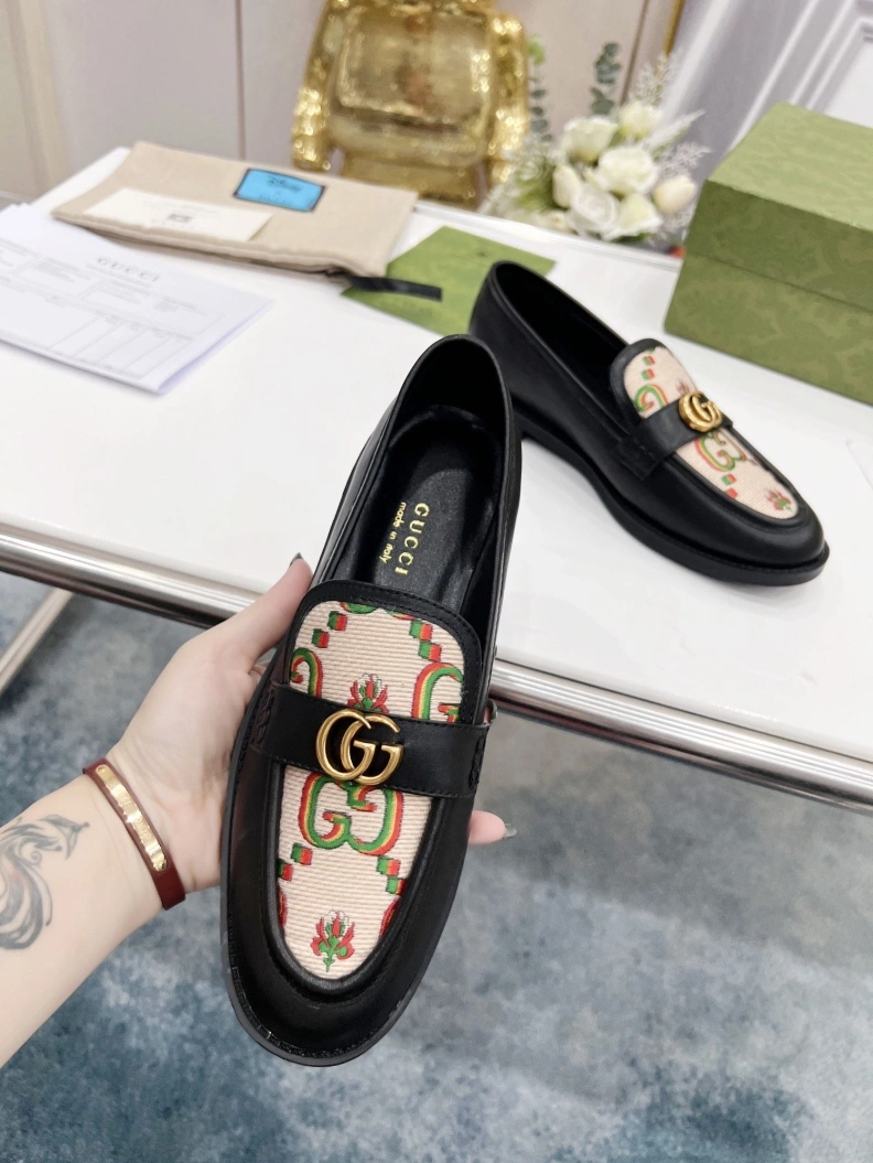 Gxccx Leather Shoes Lightweight 157836