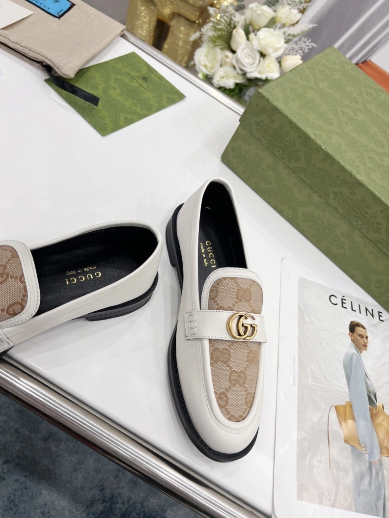 Affordable Gxccx Leather Shoes 157834