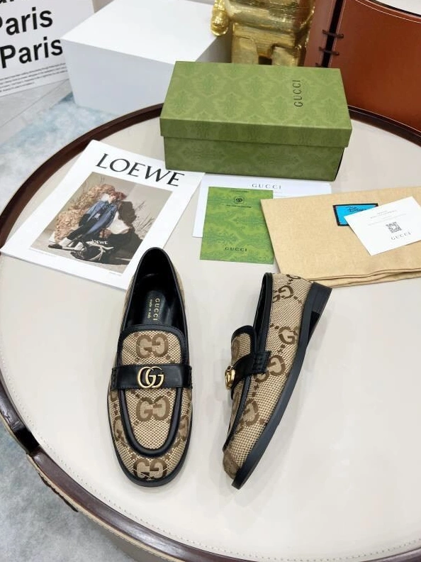 Gxccx Leather Shoes Fashionable 157833