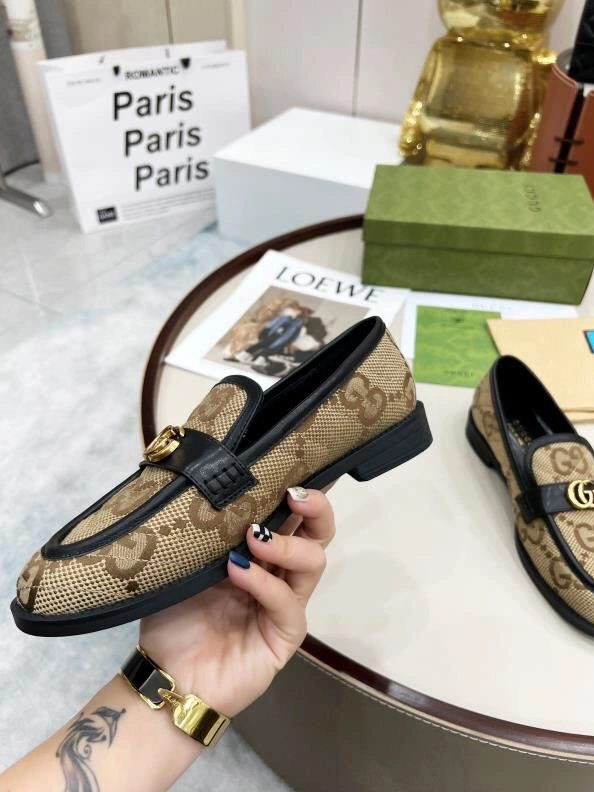 Gxccx Leather Shoes Fashionable 157833