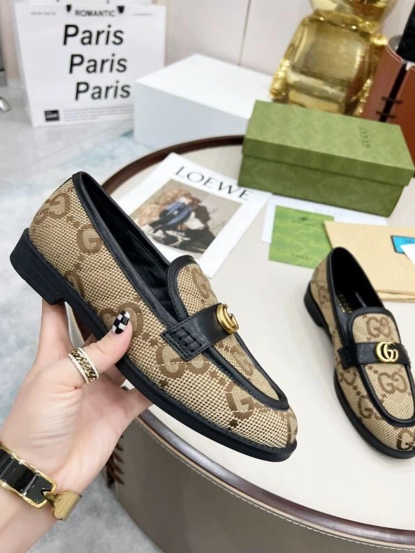 Gxccx Leather Shoes Fashionable 157833