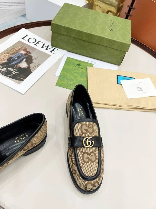 Gxccx Leather Shoes Fashionable 157833