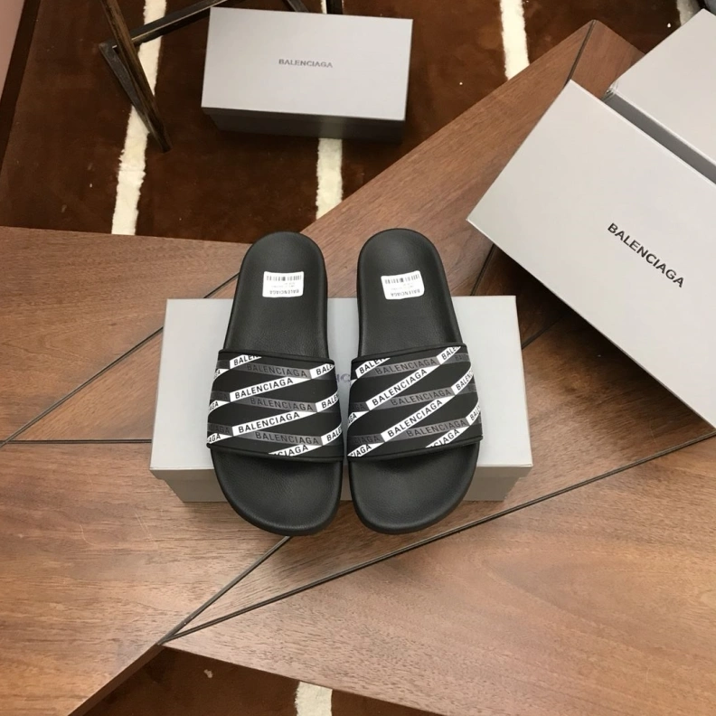 Minimalist Bxlxnciaga Slippers 109465