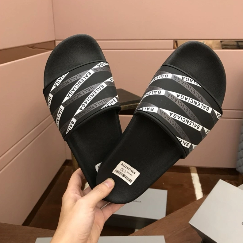 Minimalist Bxlxnciaga Slippers 109465