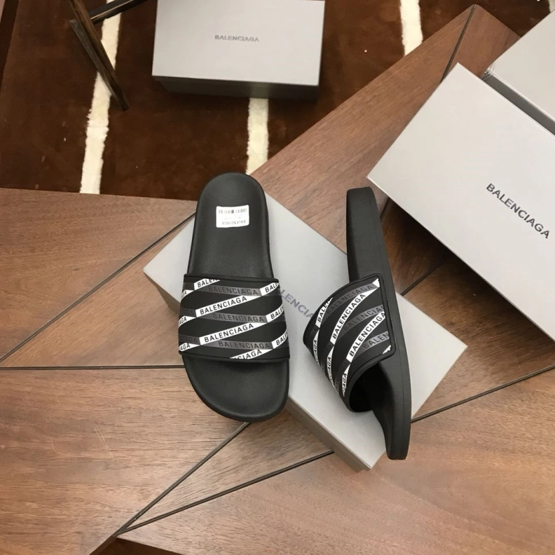 Minimalist Bxlxnciaga Slippers 109465