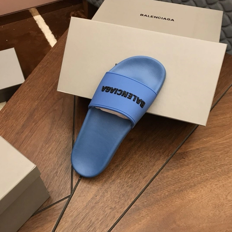 Sleek Bxlxnciaga Slippers 109449