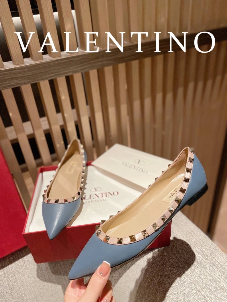 Efficient Vxlxntino flat shoes 230564