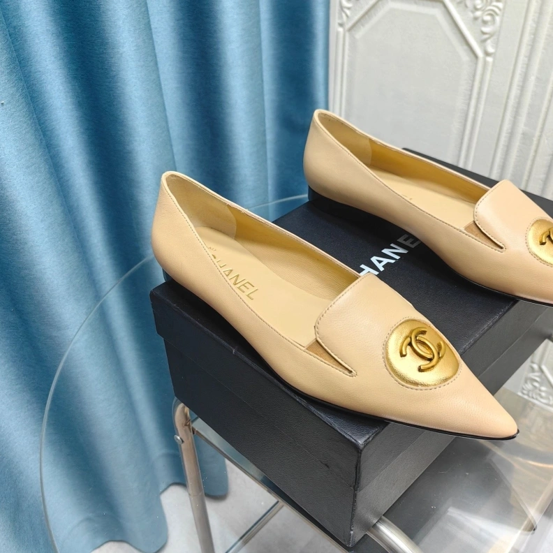 Cozy Chxnxl Flat Shoes 123715