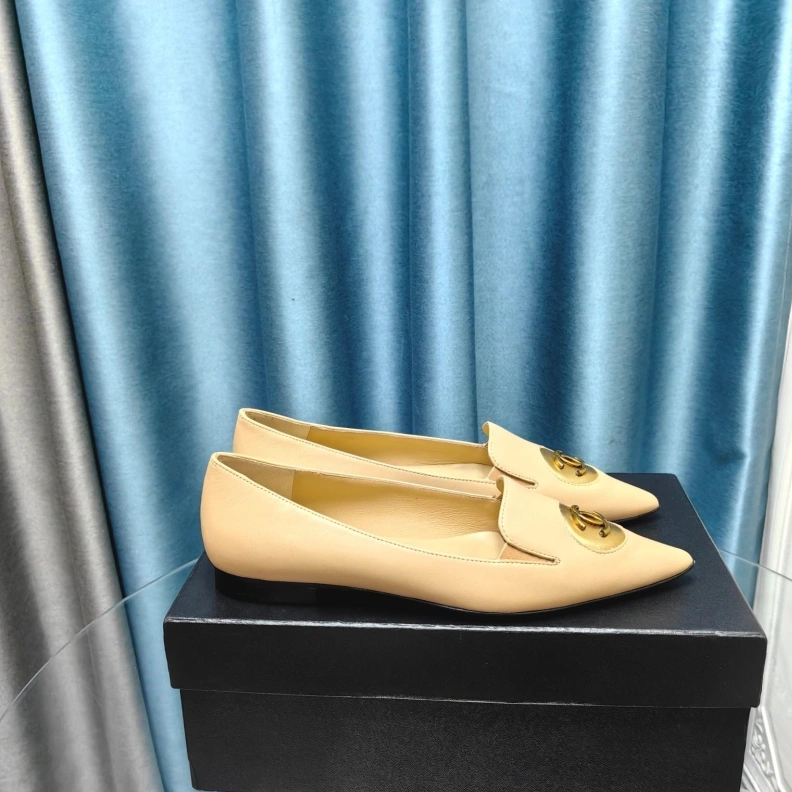 Cozy Chxnxl Flat Shoes 123715