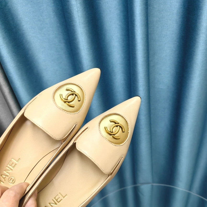 Cozy Chxnxl Flat Shoes 123715
