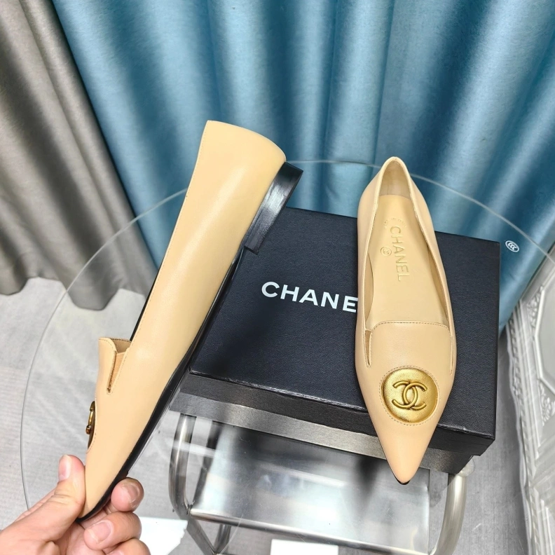 Cozy Chxnxl Flat Shoes 123715