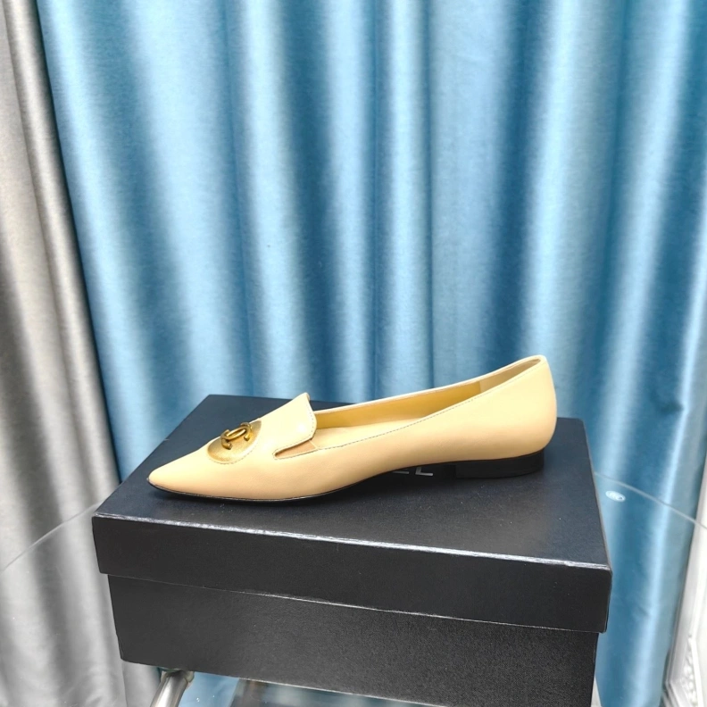 Cozy Chxnxl Flat Shoes 123715