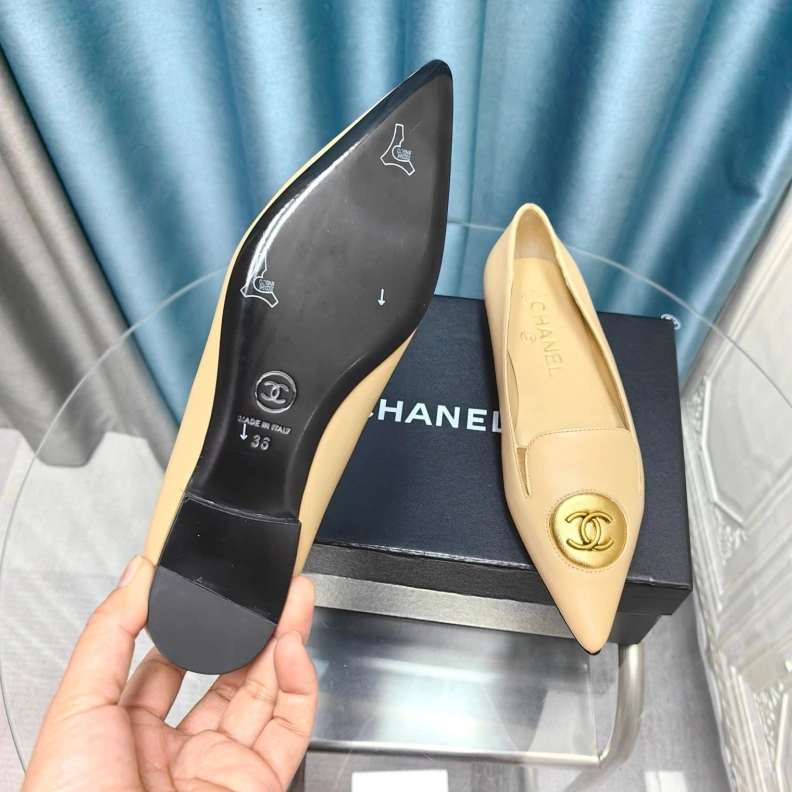 Cozy Chxnxl Flat Shoes 123715