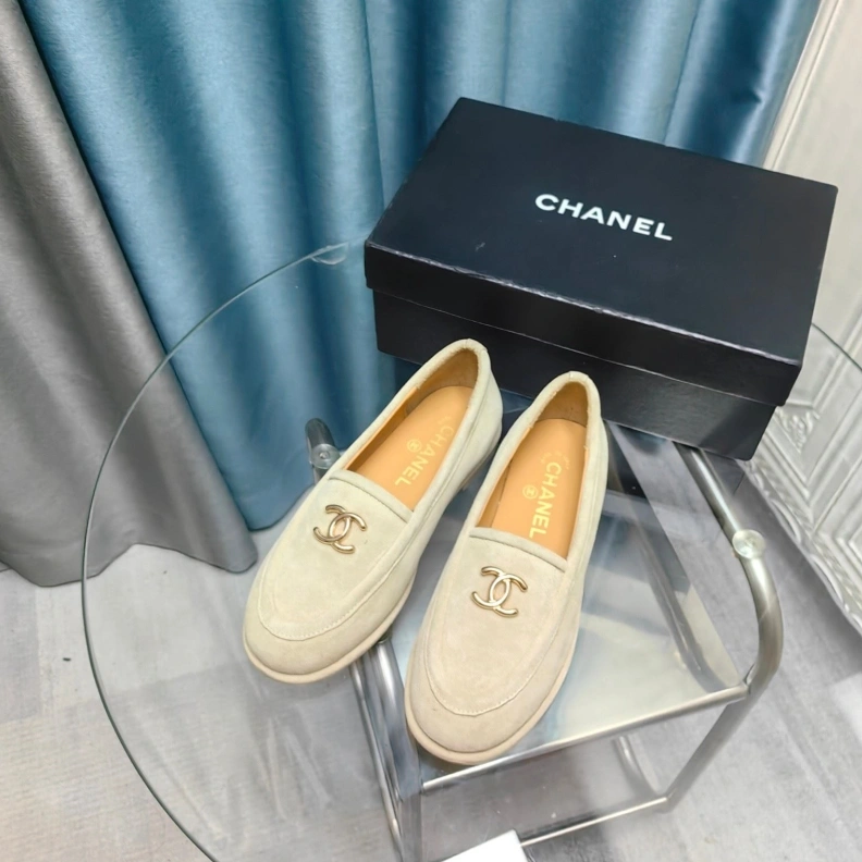 Versatile Chxnxl Leather Shoes 123542